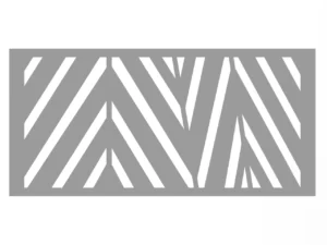 PG-8 lézervágott kerítés elem, Szignálszürke/RAL 7004